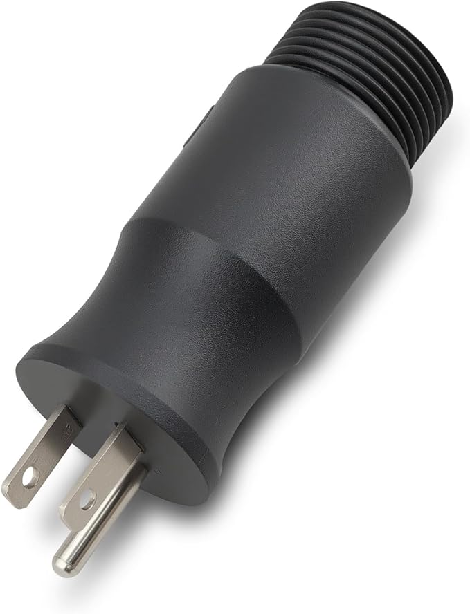 219261 Multi-Voltage Adapter Plug Fit for Miller/Hobart Welders/Plasma Cutters 115 Volt 5-15P 4 Pin to 3 Prong Welder Electric Adapter Plug