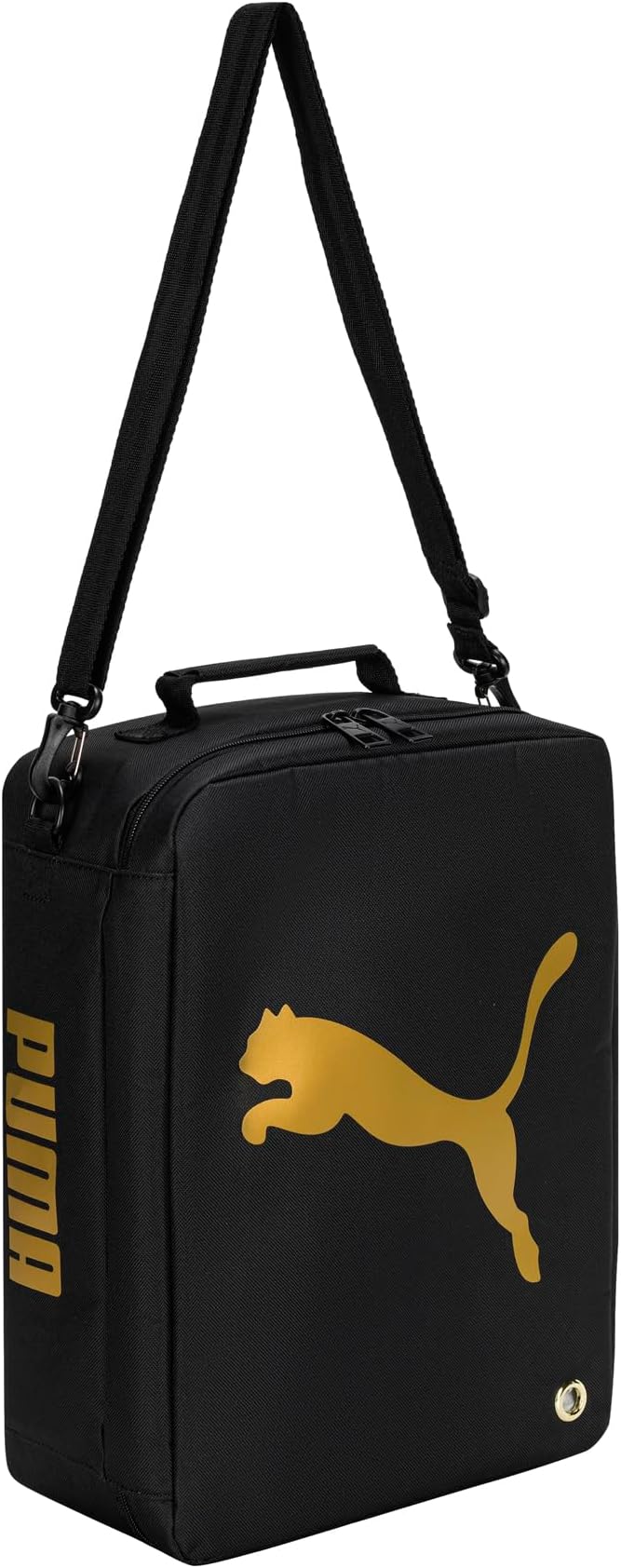 PUMA Prowl Shoe Bag, Black/Gold, OS