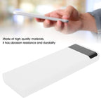 Power Bank Kit,Lightweight 8 x Battery Storage Box Power Bank Kit DIY Portable Power Bank Jacking Accessory(White)