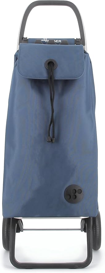 Rolser I-Max MF 2 Wheel Foldable Shopping Trolley - Denim