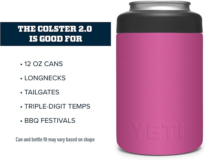 YETI Rambler 12 oz. Colster Can Insulator for Standard Size Cans, Prickly Pear