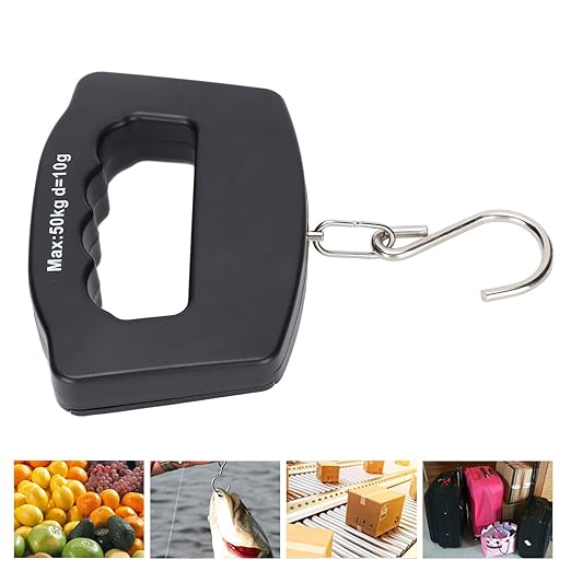 LICAEVEY Digital Luggage Scale Digital Baggage Scale Travel 110lb 50kg Capacity Portable Handheld with LCD Display Lock Function for Travel Home Suitcase