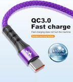 SIQIWO Multi USB C Cable Fast Charging, [4FT/2 Pack] QC 3.0(3A) USB C Splitter Cable, 4 in 1 Charger Cord with 4 Type C Ports, for iPhone 17/16/15 Series, iPad Air/Pro, Samsung Galaxy S26, Pixel, PS5