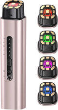 Microcurrent Facial Device - 5-in-1 Skin Tightening & Lifting Facial Machine - 5 Color Face Light Therapy Device - Professional Skin Care Tone Beauty Devices for Face, Neck, and Eye Area