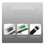 Portable Electronic Scale, Handheld Digital Luggage Weight Scale with 110 lbs/50 kg Capacity, 0.1 lb/10 g Precision, LCD Backlight Display for Travel, Fishing, Shopping, Home Use