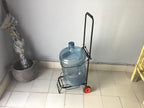 Lightweight Folding Hand Truck – 2-Wheel Portable Luggage Trolley, 40 LB Capacity Collapsible Dolly Cart for Shopping & Travel