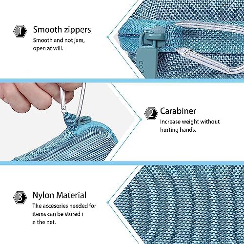 co2CREA Hard Case Compatible with Anker 621 Nano Power Bank 5,000mAh 12W Portable Charger, Blue Case