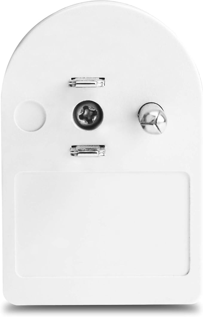Single Surge Protector Outlet,Grounded Outlet Wall Tap Adapter with Indicator Light, 1 Outlet,245J/125V, ETL, White, 2Pack