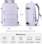 coofay Travel Backpack Carry on Flight Approved Mochila De Viaje Personal Item Travel Bag Large Backpack for Travel Backpacks for Men Women Carry on Backpack for Airplanes 18x14x8 Inches Travel Bag