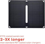 Voltaic Systems - Arc 10 Watt USB Solar Charger | Powers Phones, Tablets, & More | Charges Your Device as Fast as at Home