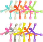 Magnetic Travel Toys for Toddler 12PCS, Colourful Fridge Magnet Men for Kids, Fun Silicone Magnet People Figures for Kids 4-8, Sensory Toy Gifts for Child 3-12 Year Old