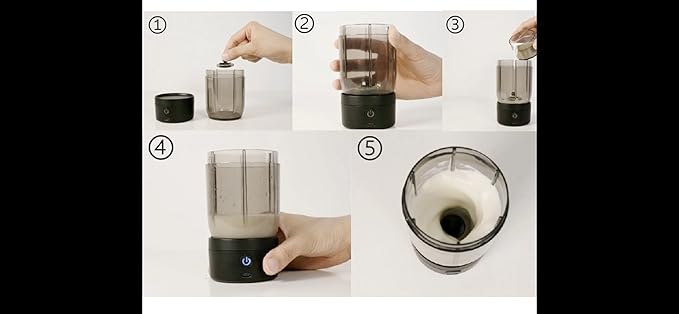 Portable Self-Heating Espresso Machine and Coffee Maker Including Milk Frother