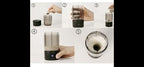 Portable Self-Heating Espresso Machine and Coffee Maker Including Milk Frother