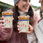Reusable 3-Pack Iced Coffee Cup Sleeve, Insulated Neoprene, Beverage Holder for Iced Coffee, Durable Drink Sleeve for Cold Beverages, Pickleball Play