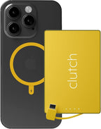 Clutch - Pro USB-C Portable Charger - Compatible with iPhone 15, 16, 17 & Android Devices - Power Bank Magnetic Battery - TSA Travel Approved - USB Rechargeable - Built-in Cable - 5000 mAh - 3.7oz