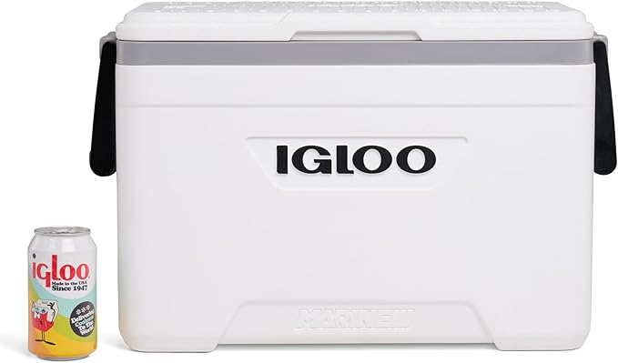 Igloo Marine Cooler | Insulated Hard Shell Ice Chest |Great for Fishing, Camping, Boating, & More