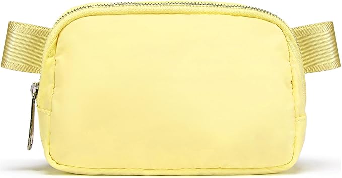 YOSHUYUKI Fanny Pack Cross Body Small Crossbody Bags for Women Men Trendy Nylon Waterproof Mini Purse Travel Running Belt Bag Lulu Dupes Bum Hip Chest Waist Pack Side Bag Must Have Fuchsia