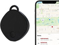 Unlimited Range GPS Tracking Device Item Locator for Car, Purse, Pet, Key Work with Apple Findmy No 3rd App Needed (Black)
