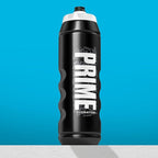 PRIME 32 oz Black Graffiti Squeeze Sports Water Bottle, BPA Free, Dishwasher Safe, Easy-Grip Ergonomic Leakproof Design, Fast Hydration for Gym, Cycling, Running