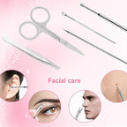 Yougai Manicure Set Professional Nail Clippers Set, 18Pcs Manicure Kit Stainless Steel Nail Kit for Women, Pedicure Set Nail Grooming Kit with Travel Case