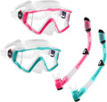 Aegend Snorkeling Gear for Adults Youth Kids, Snorkel Mask with Top Dry Valve - Panoramic View Anti-Leak and Anti-Fog with Mesh Bag for Snorkeling, Scuba Diving, Freediving & Swimming