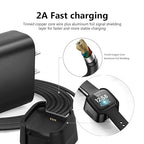 YCWZZH 6FT Fast Wall Charger for Fitbit Versa 2 Charger USB Charging Cable Cord for Versa 2 Health & Fitness Smartwatch Replacement Charger Dock