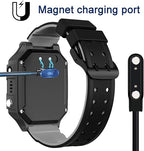 Smart Watch Universal Charger Magnetic,da fit Smartwatch Accessories 2 Pin 7.62mm Pin-Pitch Magnetic Replacement Charger Cable Compatible for All 2-Pin 7.5mm - 8mm-Pin-Pitch Smart watch & Wearables