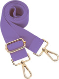 S&loyoe Thickened Solid Color Purse Straps Replacement Crossbody Bag Strap Adjustable Wide Guitar Straps for Handbags 1.5inch