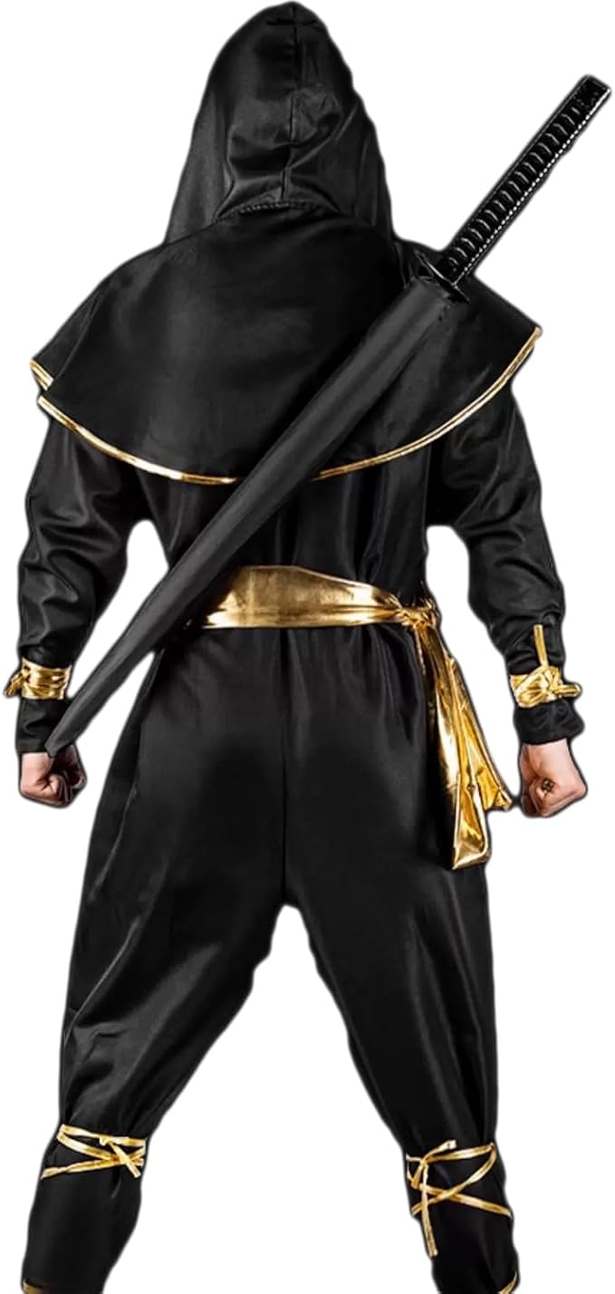 Samurai Umbrella Katana, Ninja Japanese Long Umbrella, Anime Cosplay Gifts for Men Cosplay Decoration, Windproof Stick Umbrella for Rain