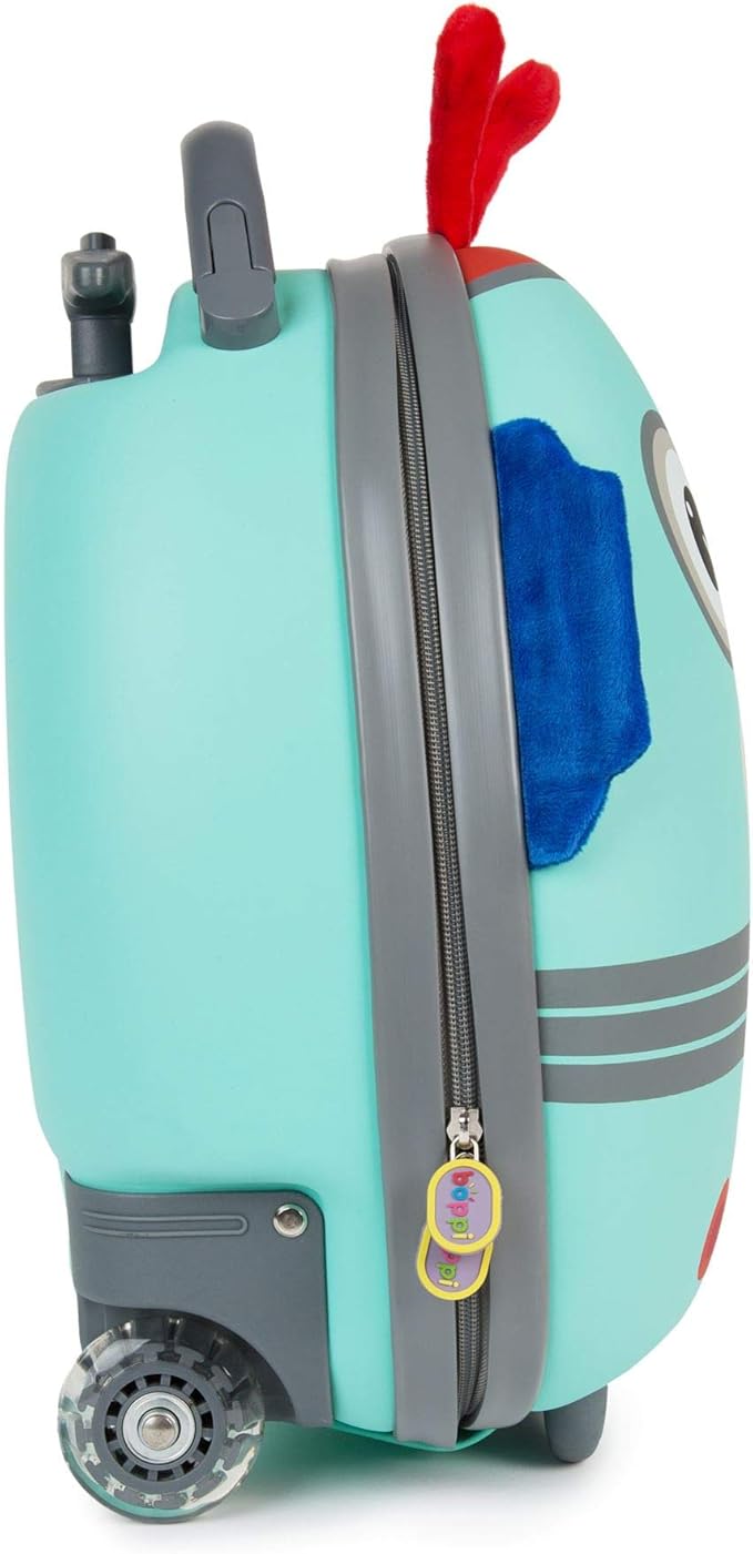boppi - Children's Suitcase - Tiny Trekker Children's Trolley Suitcase - Boys & Girls Suitcase - Suitable as Cabin Luggage - 17 L