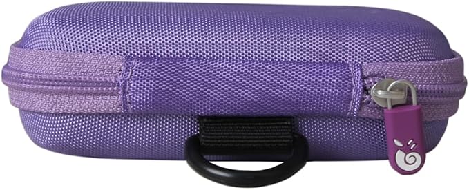Hermitshell Hard Travel Case for Anker Power Bank USB C Charger Block, 3-in-1 5,000mAh Portable Charger (Purple)