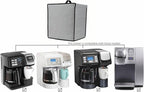 AF-WAN Coffee Maker Cover - Dustproof & Waterproof for Hamilton Beach FlexBrew Trio 2-Way (49902/49915/49917/49976) & Keurig K155 - Light Grey, Nylon