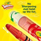 Crayola Twistables Crayons for Kids (24ct) Cute School Supplies for Toddlers, Preschool, Kindergarten, Elementary, Gifts for Boys & Girls, Ages 3, 4, 5