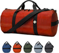 44L Daily Duffel Bag, Heavy-Duty Gear Bag, 1050D Tuff Cloth, Diamond Ripstop, Reinforced Stitching - Orange (12" x 24")