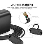 Fast Wall Charger for Fitbit Inspire 2, Fit bit Ace 3 Charger for Kids Replacement Fitbit Inspire 2 HR USB Charging Cable Cord for Inpsire 2 and Ace 3