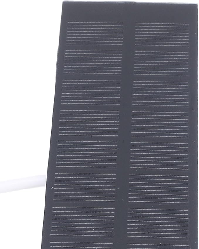 1W Portable Solar Panel, 5V USB Compact Solar Charger for Small Electronics Monocrystalline Silicon Mini Solar Panel Module for Camping Hiking Outdoor Adventures
