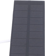 1W Portable Solar Panel, 5V USB Compact Solar Charger for Small Electronics Monocrystalline Silicon Mini Solar Panel Module for Camping Hiking Outdoor Adventures