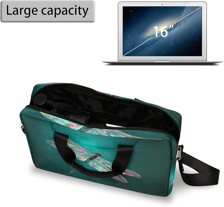 Cute Laptop Shoulder Bag for Women Men, Computer Laptop Bag Laptop Sleeve Case Laptop Satchel Briefcase Carrying Bag QA-1