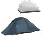 Naturehike Cloud-Up Tent Lightweight Backpacking Tent with Footprint - Free Standing Ultralight Camping Hiking Backpack Tents