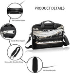 Laptop Shoulder Bag for Women Men, Waterproof Computer Case Messenger Bag Briefcase for Business Office Travel