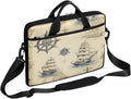 Laptop Shoulder Bag for Women Men, Waterproof Computer Case Messenger Bag Briefcase for Business Office Travel