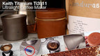 Keith Titanium Ti3911 Ultralight Coffee Maker - Custom Premium Leather Case Included 18th Anniversary: Exclusive Price!