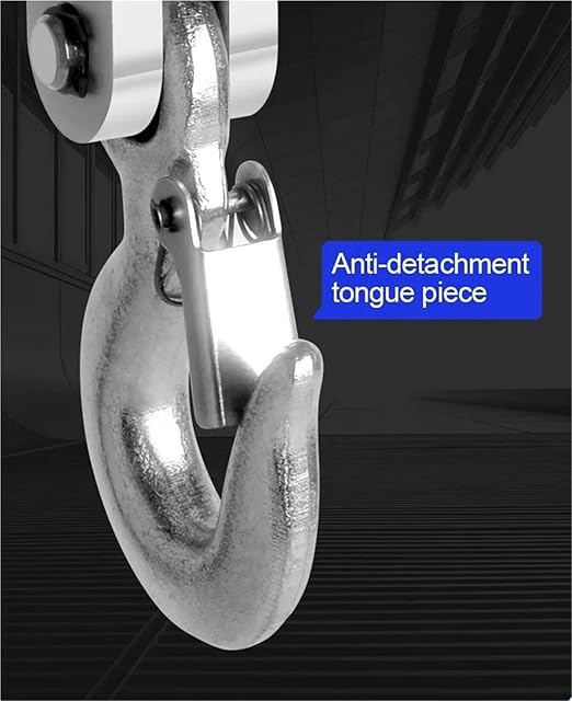 Portable Electronic Hook Luggage Scale with Digital Display, 500kg Capacity