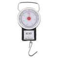 Lurrose Portable Mini Spring Fish Luggage Scale 35kg Hanging Weighing Scale Handheld Travel Bag Weight Measurement Tool