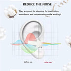 Earplugs for Sleeping Noise Cancelling, Reusable Ear Plugs– Super Soft, Silicone Ear Plug, for Sleeping 8 Pairs, Swimming, Snoring, Concerts, Work, Noisy Places (8 Colors)