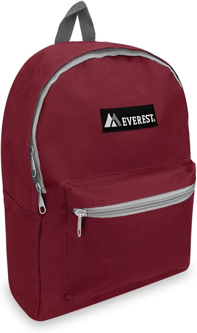 Everest 1045K Basic Backpack, 15", Burgundy