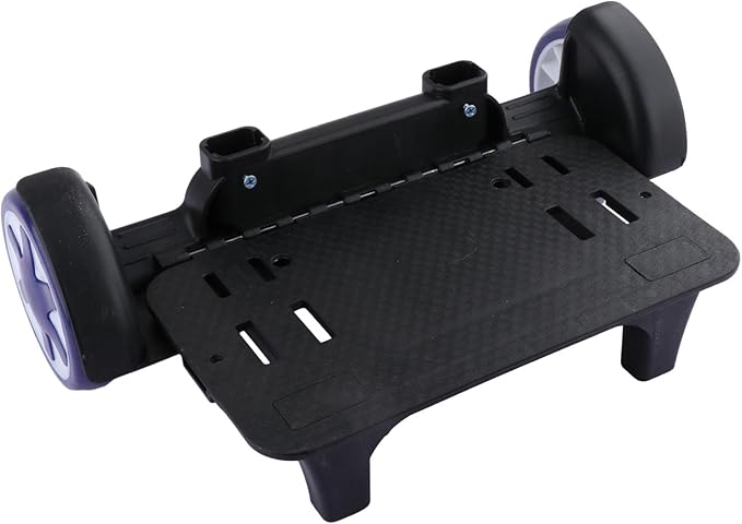 Backpack Trolley Wheeled Cart Telescopic Rod Aluminum Alloy Black Luggage Cart with Wheels Travel Trolley for Boxes Backpack, Men