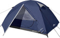 Forceatt Camping Tent 2/3/4 Person, Professional Waterproof & Windproof Lightweight Backpacking Tent Suitable for Outdoor,Hiking,Camping, Mountaineering and Travel