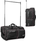 Fanwoli 28" Dance Bag with Garment Rack | Ultra-Light Collection| More Lightweight & Wear-Resistant| Ideal Competition Duffle Bag for Dancers Livestreamer Athletes