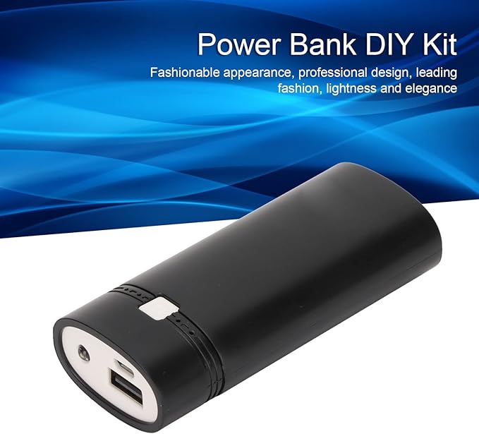 Portable DIY Power Bank, 2x18650 Battery Charger Shell for Smartphone with LCD Display, Lightweight and Convenient, Emergency Charging, Wide Range of Application for Mobile Phones